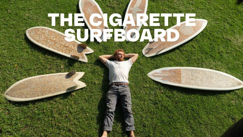 the cigarette surfboard The Cigarette Surfboard